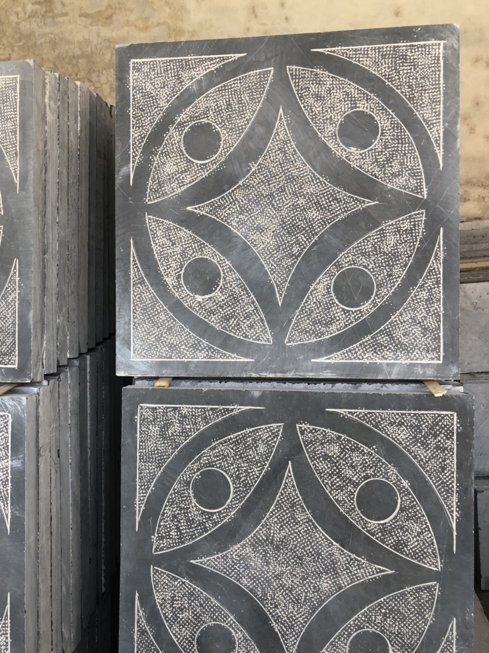 Đá Xanh Đen Băm Hoa Đá Xanh Đen Băm Hoa